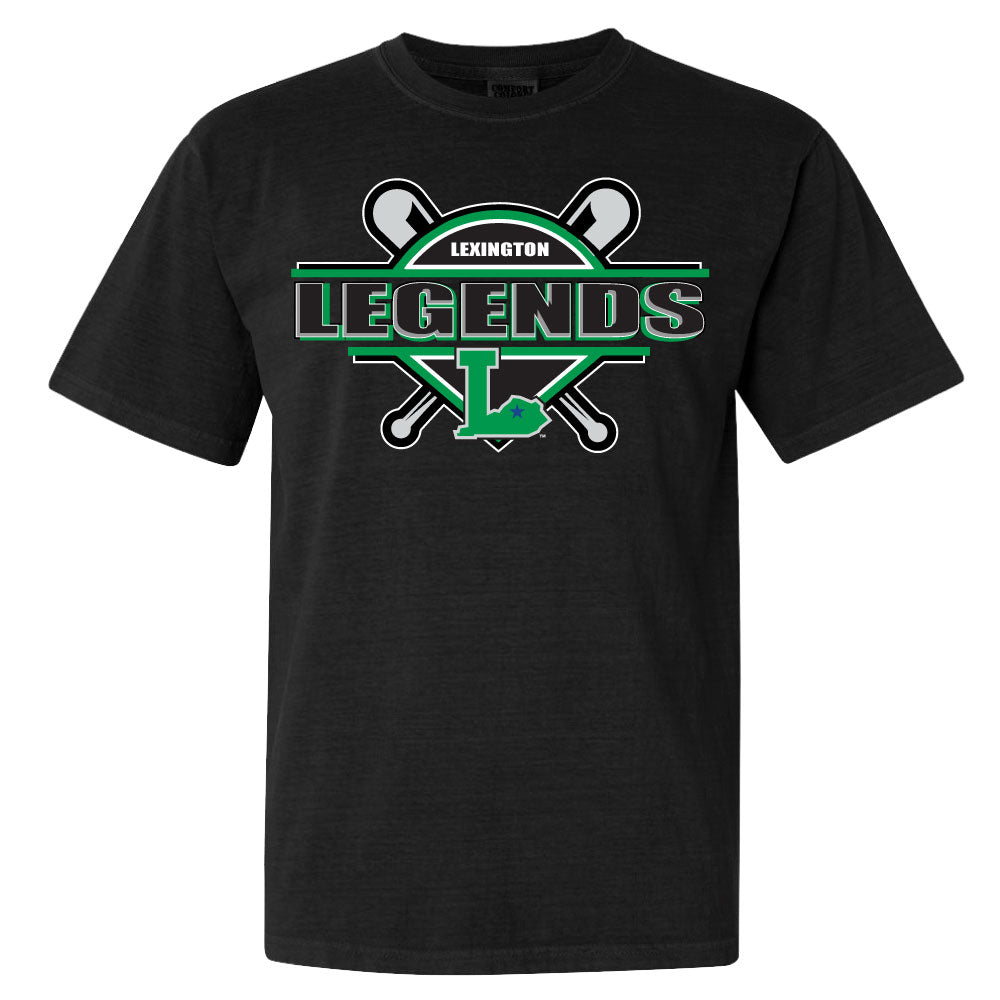 Adult Black Comfort Colors Cascading Tee