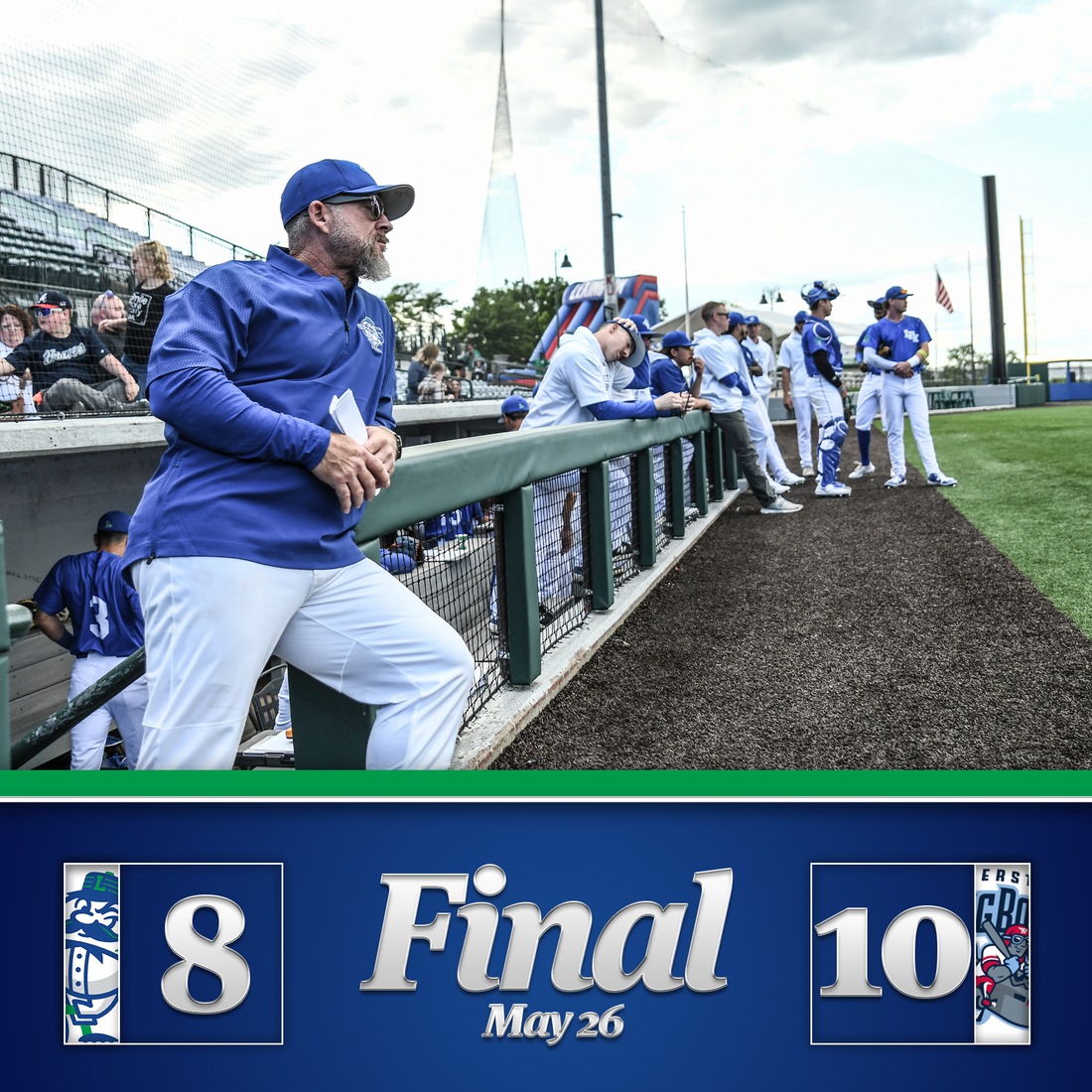 Early Offense Not Enough, Legends Lose 10-8