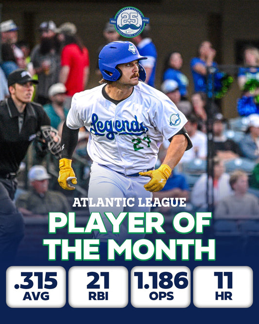 Atlantic League Names June Player and Pitcher of the Month