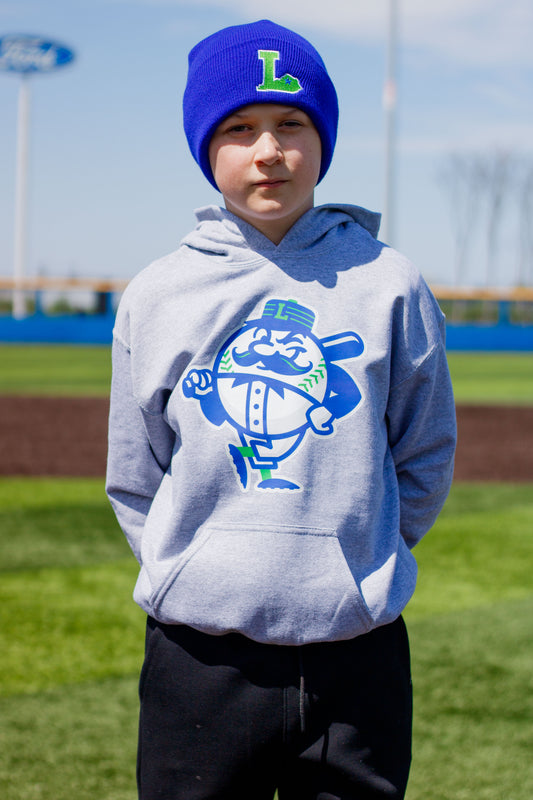 Youth Mighty Lex Hoodie - Gray