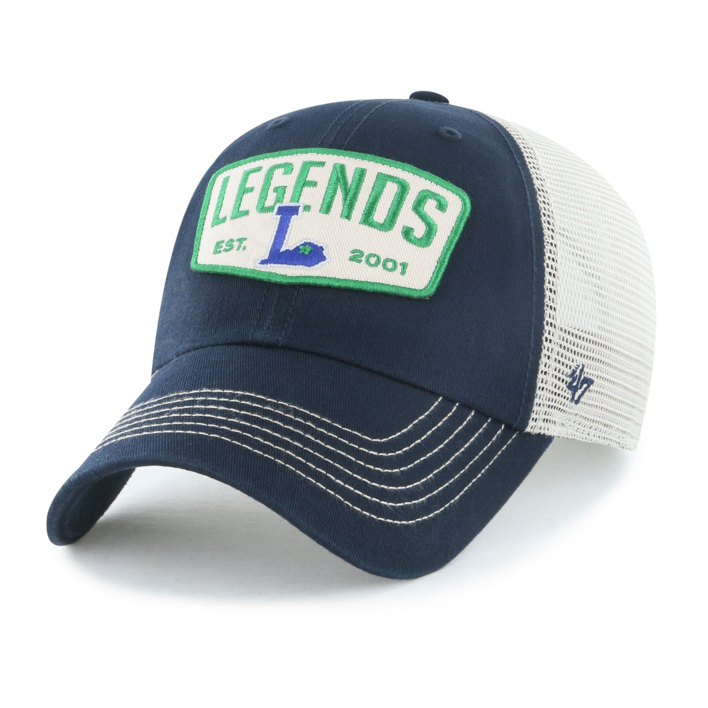 '47 Brand Navy Carver Mesh Clean Up Cap