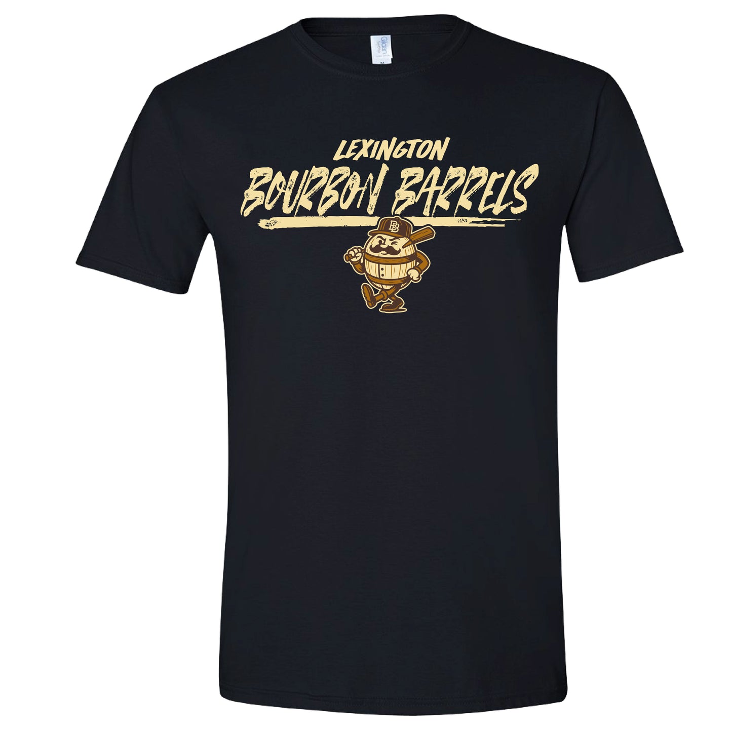 Adult Black Bourbon Barrels Dinks Tee