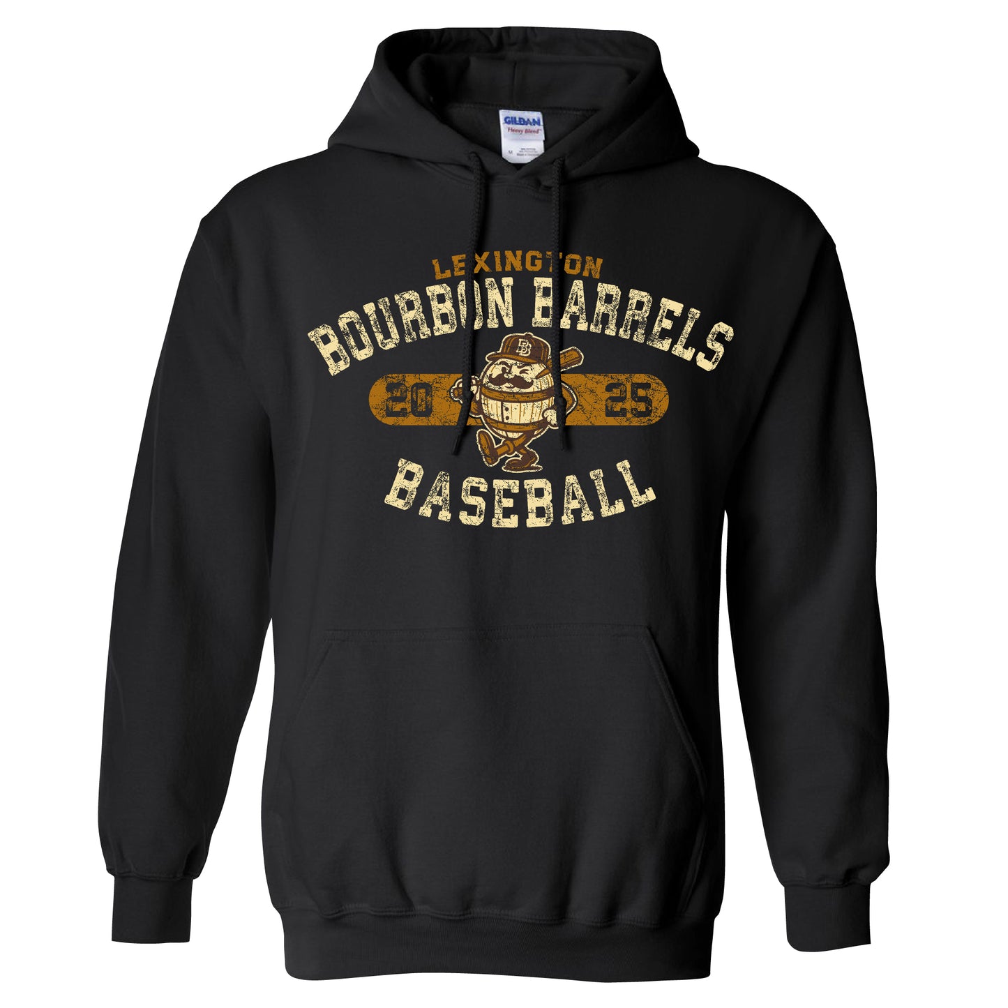 Adult Black Bourbon Barrels Hoodie