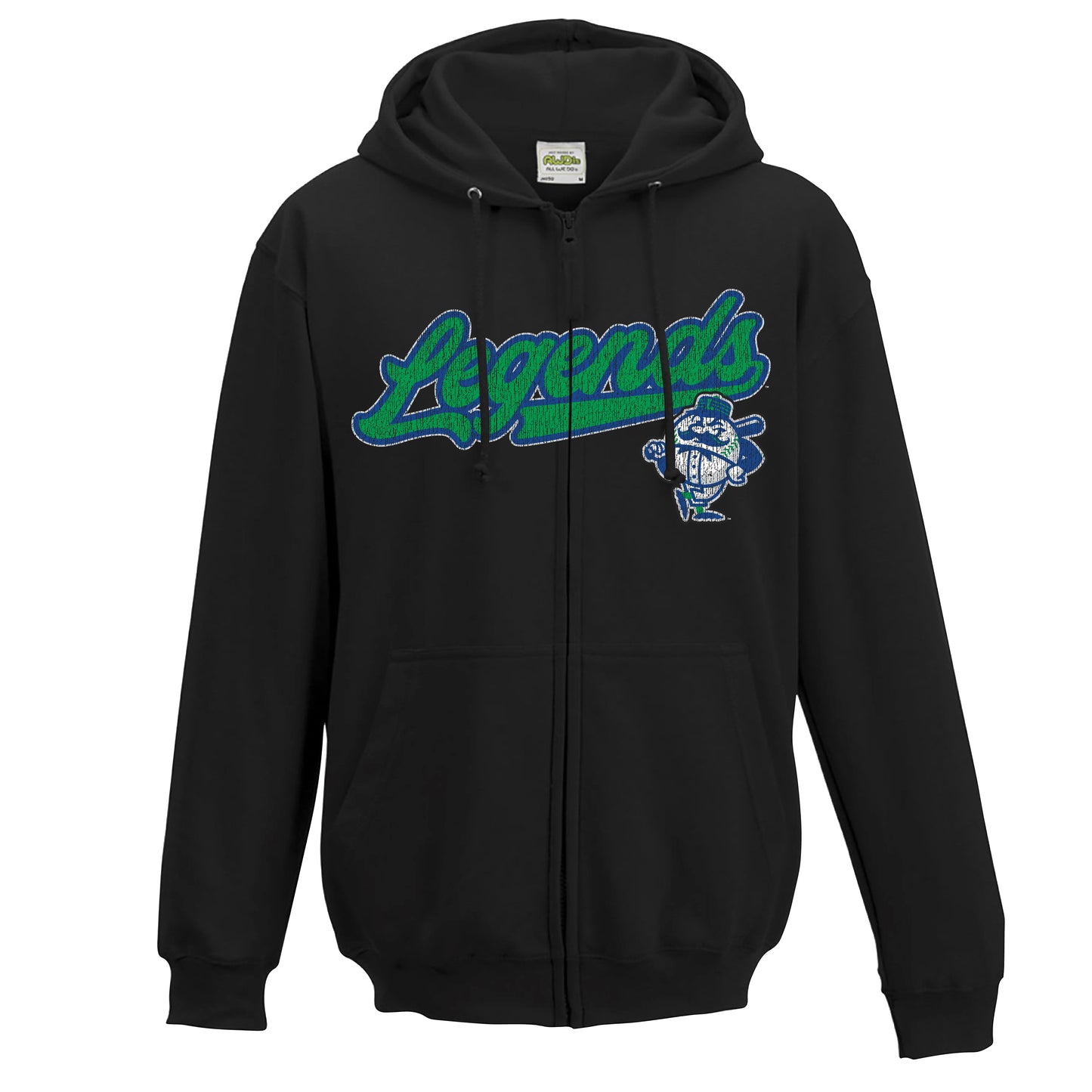 Adult Turbo Full Zip Hooded Fleece Jacket