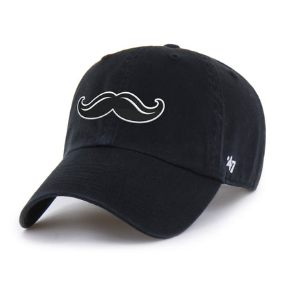 '47 Brand Black Mustache Clean Up Cap
