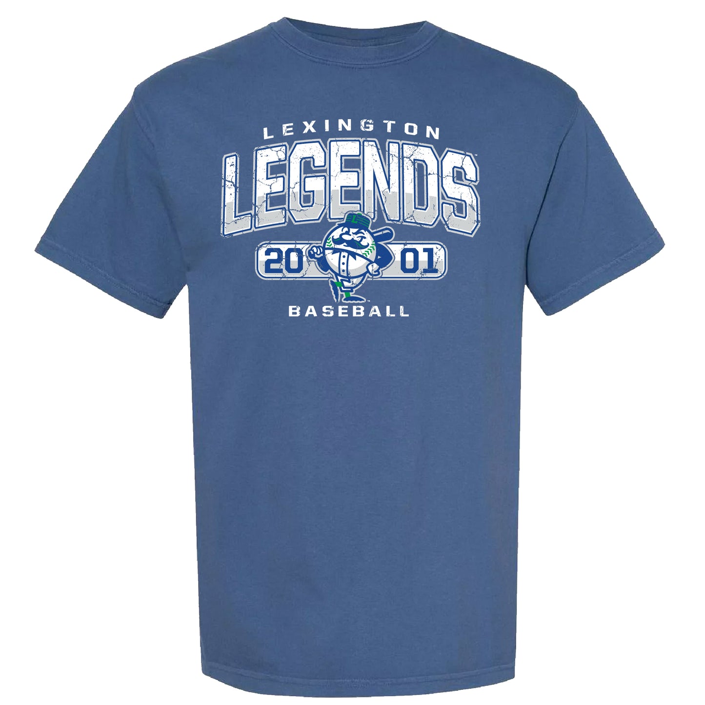 Adult Blue Comfort Colors Clemens Tee