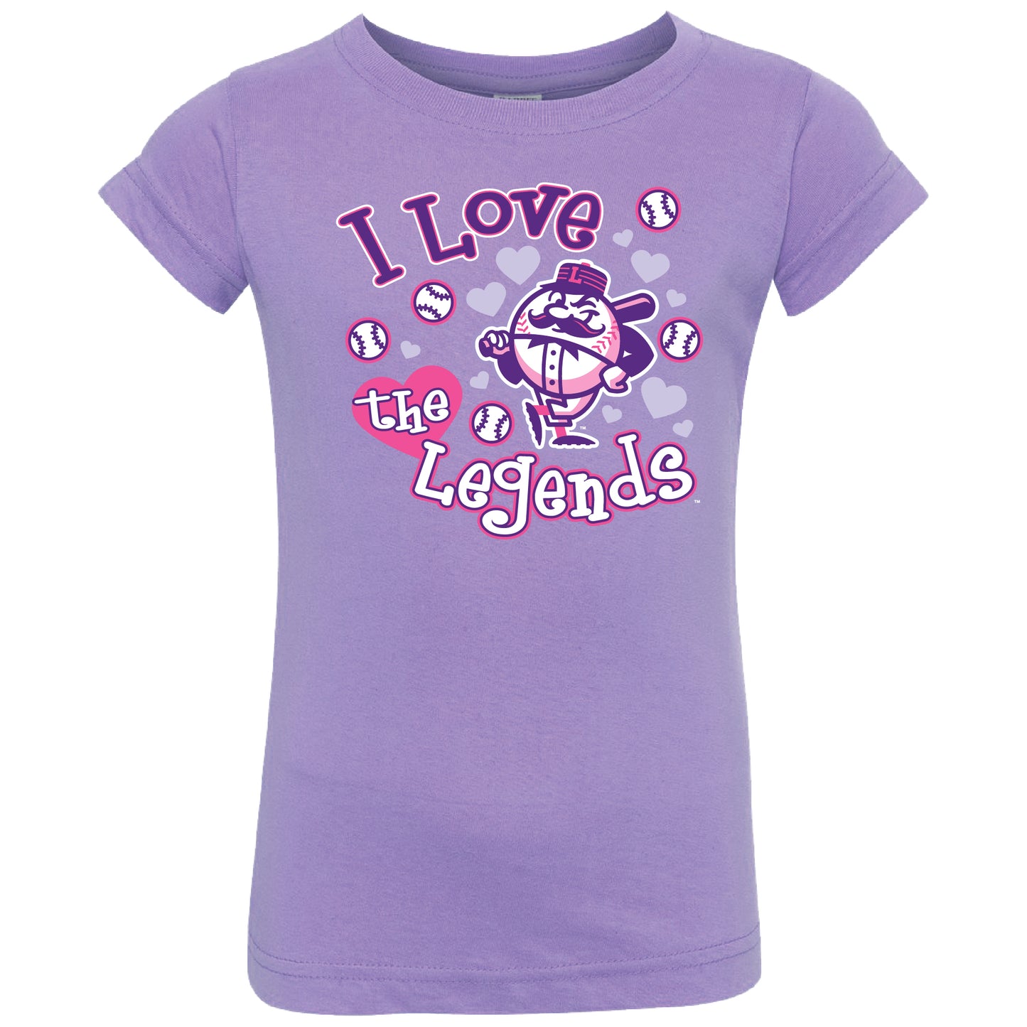 Girls Toddler Lavender Mennan Tee