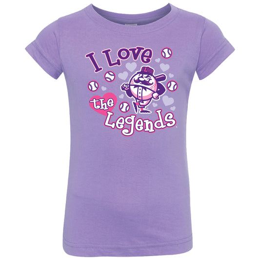 Girls Toddler Lavender Mennan Tee