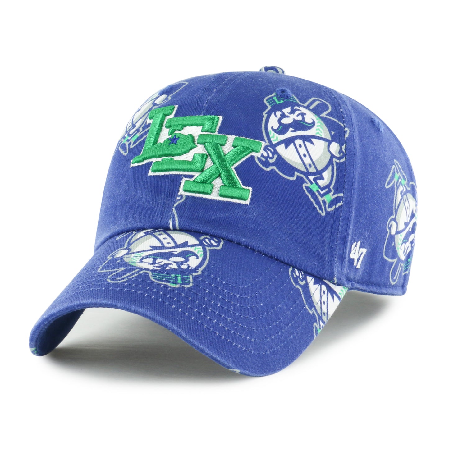 '47 Brand Kids Blue Print Cap