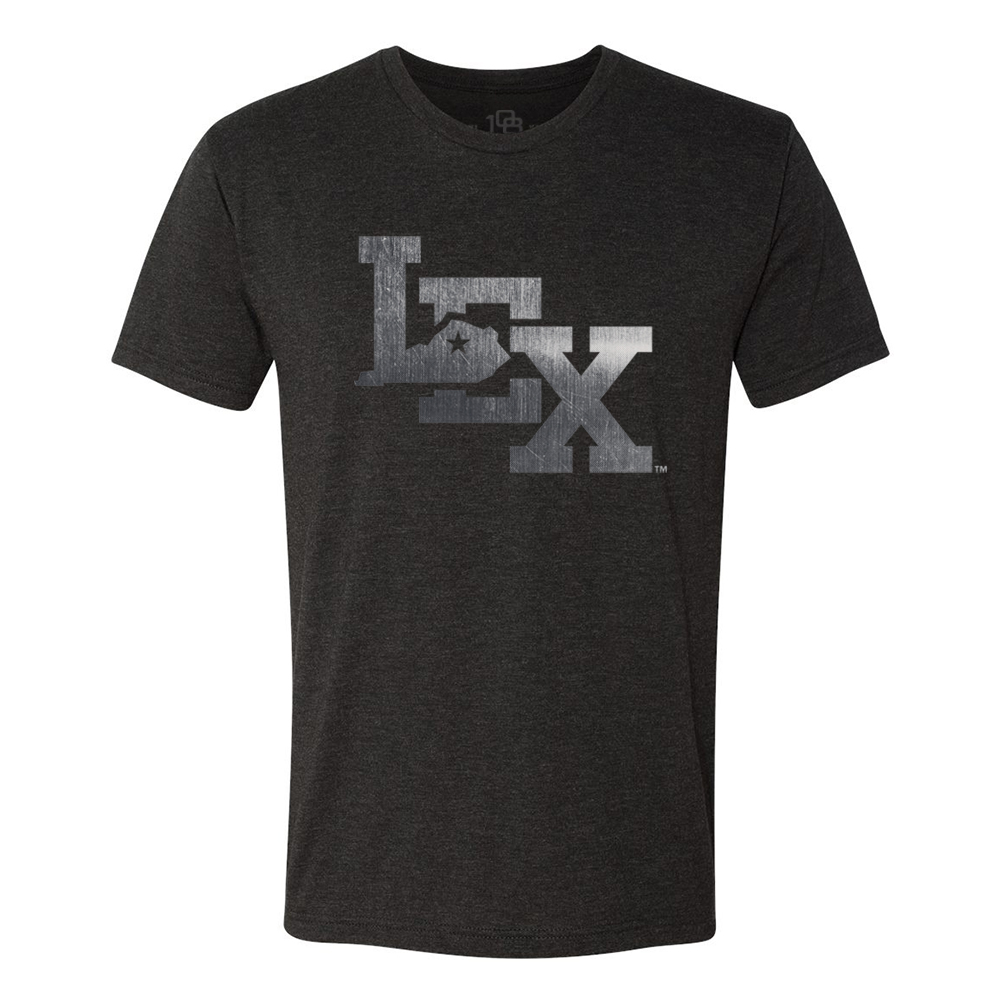 108 Stitches Black Steel LEX Tee
