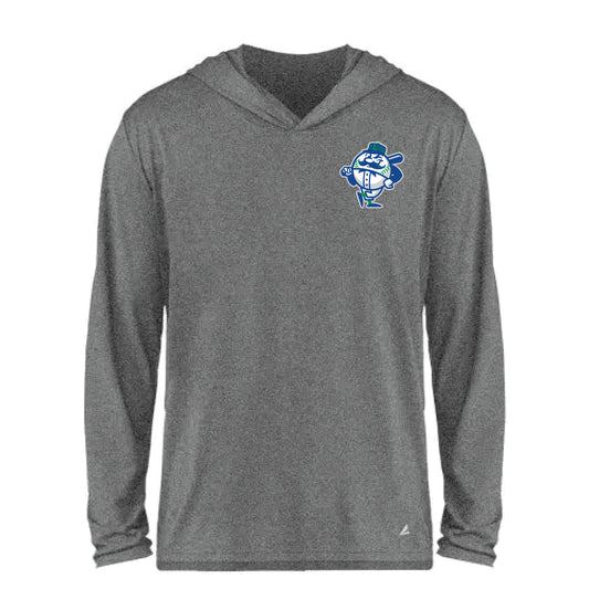 Adult Steel Long Sleeve Hoodie