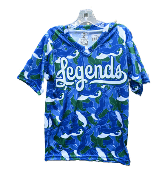 Legends Kids Mustache Camo Rapid Tee
